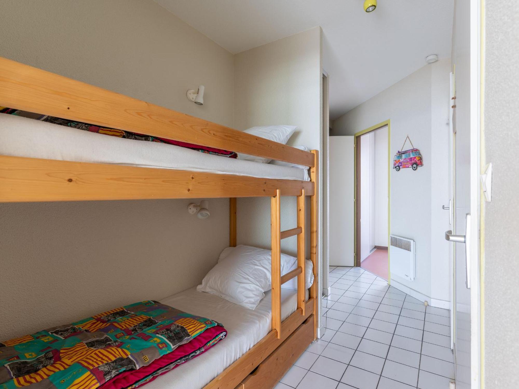 Mimizan Plage: Appartement 6 Pers. Avec Balcon Et Parking - Fr-1-50-114 Bagian luar foto