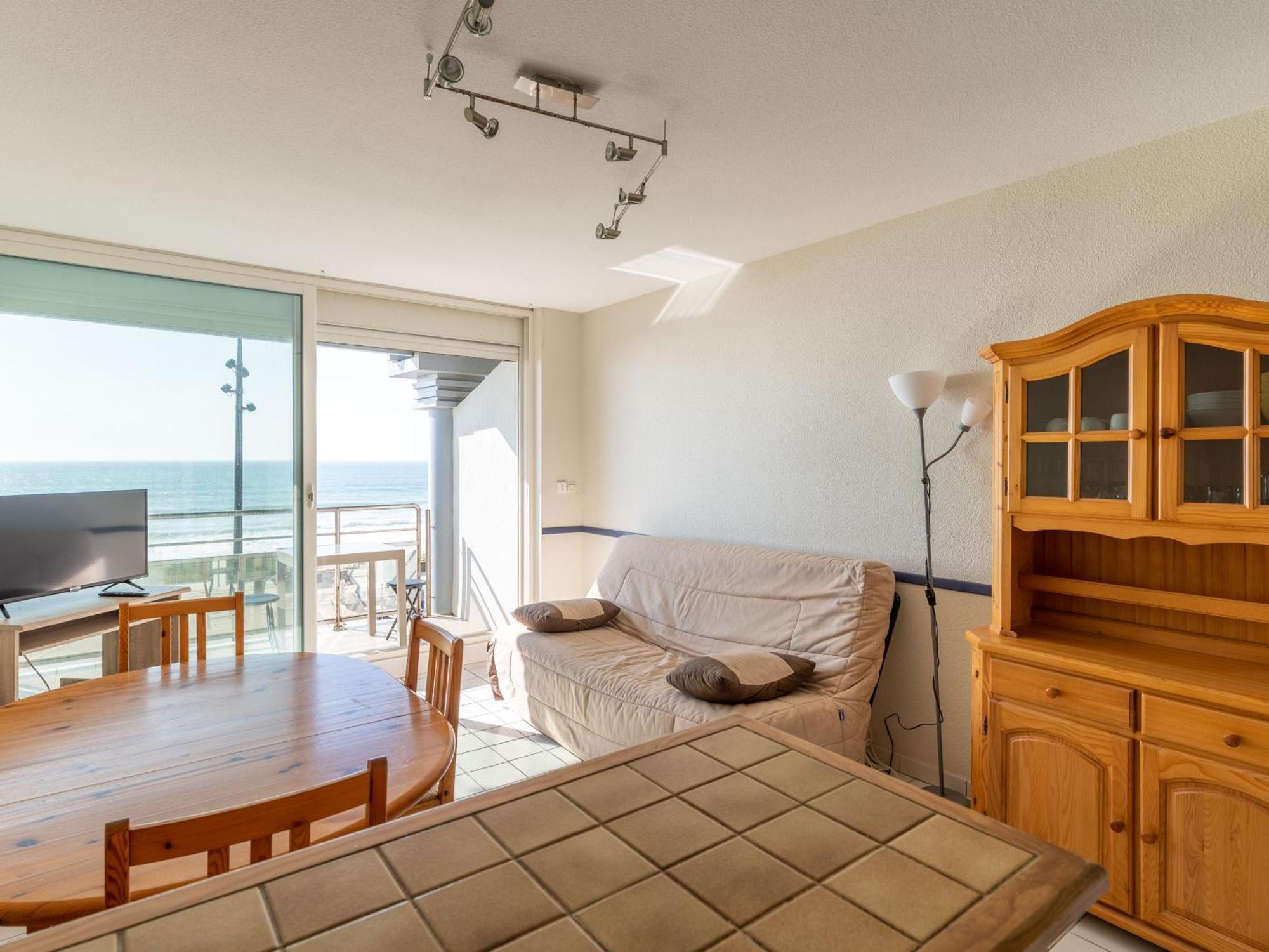 Mimizan Plage: Appartement 6 Pers. Avec Balcon Et Parking - Fr-1-50-114 Bagian luar foto